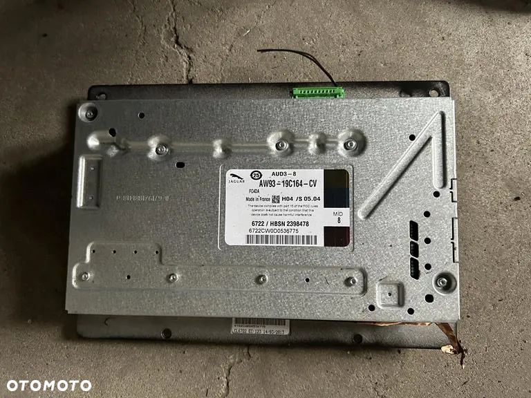 WZMACNIACZ AUDIO JAGUAR XF X250 AW93-19C164-CV - 1