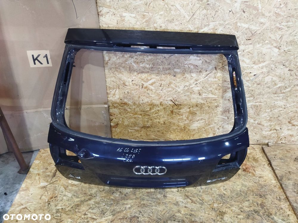 KLAPA TYŁ AUDI A6 C6 LIFT AVANT KOMBI LZ5D ORG - 1