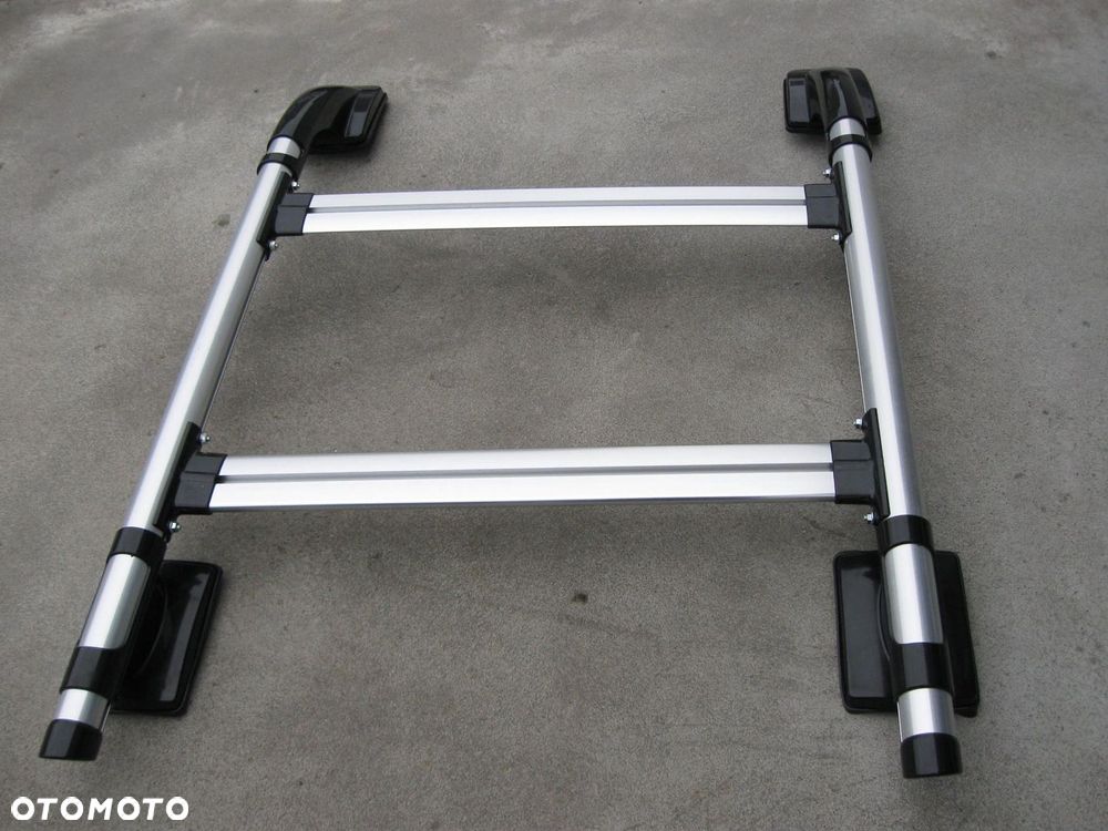 RELINGI DACHOWE FORD RANGER 2007-2012 srebrne - 2