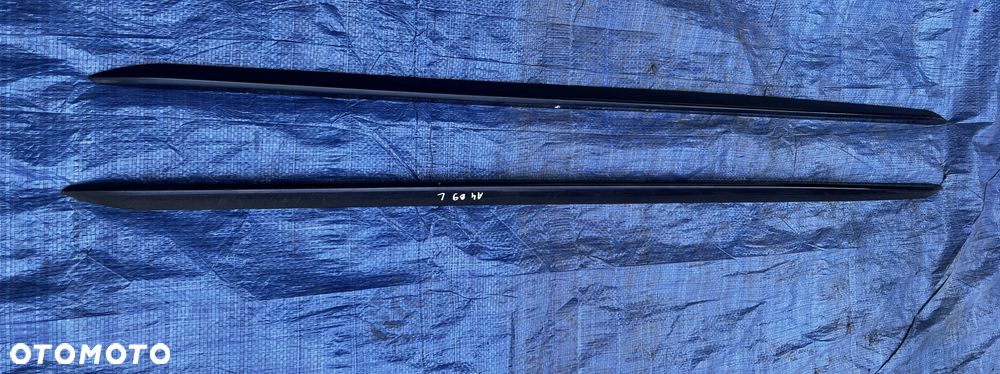 LISTWY LISTWA PROGOWA PROGOWE PRAWA LEWA AUDI A4 B9 S LINE LX5H 8W0853931 8W0853932 - 1