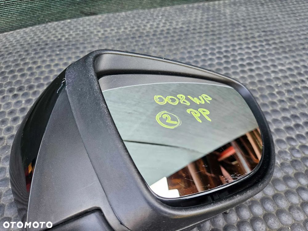 Lusterko Zewnetrzne EUROPA Prawe 11 pin Czarne Renault Captur I 1 - 9