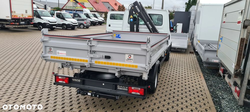 Iveco 70c 72c18 skrzynia wywrotka, żuraw HDS - 21