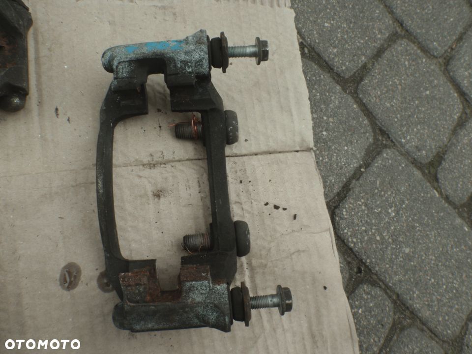 zacisk jarzmo hamulcowe tarcza klocki peugeot 206 206+ 206cc 207 306 oryginal jak nowy - 4