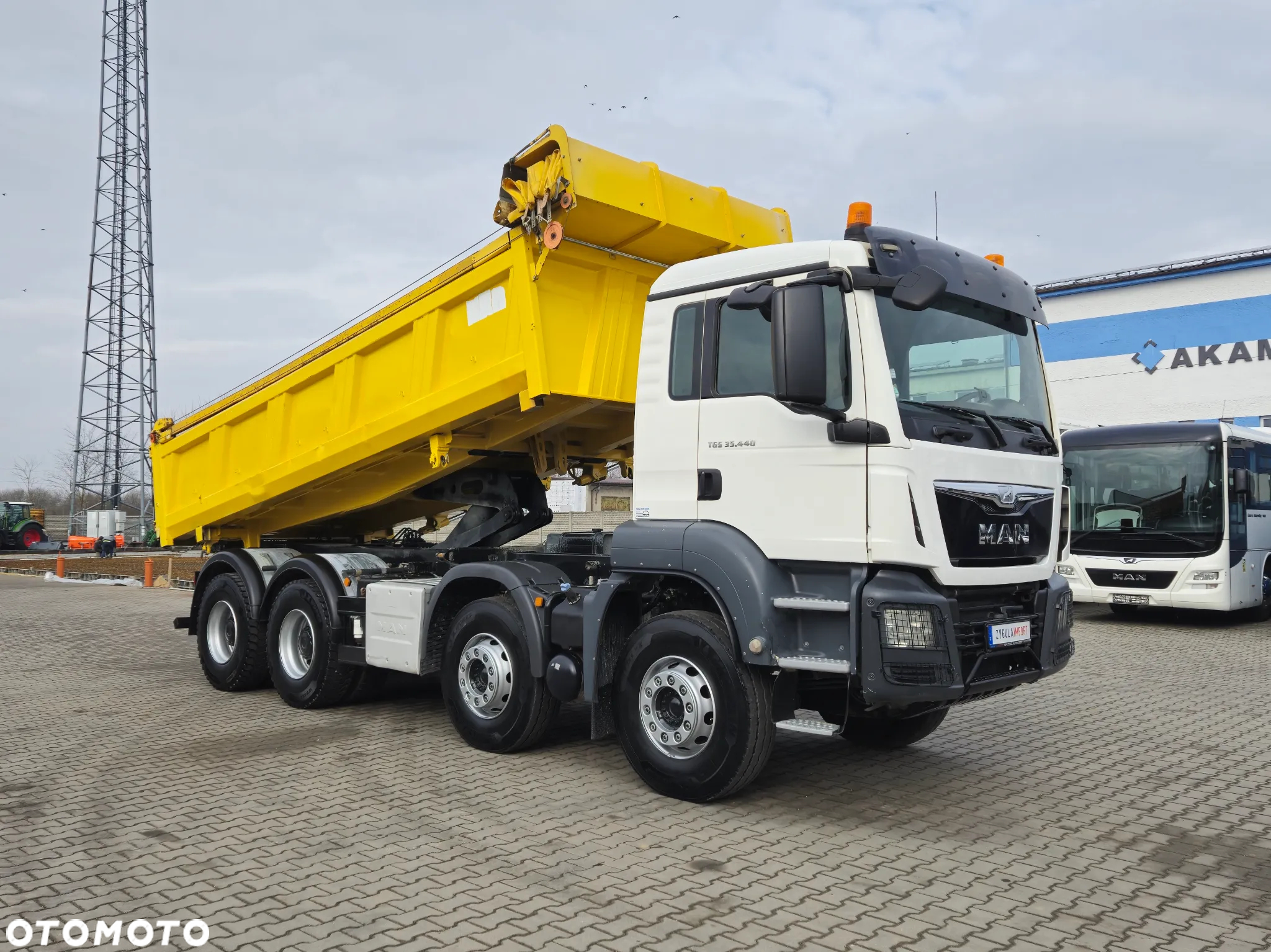 MAN TGS 35.440 / 2 STRONNA WYWROTKA/ HYDROBURTA / SPROWADZONY Z FRANCJI - 2
