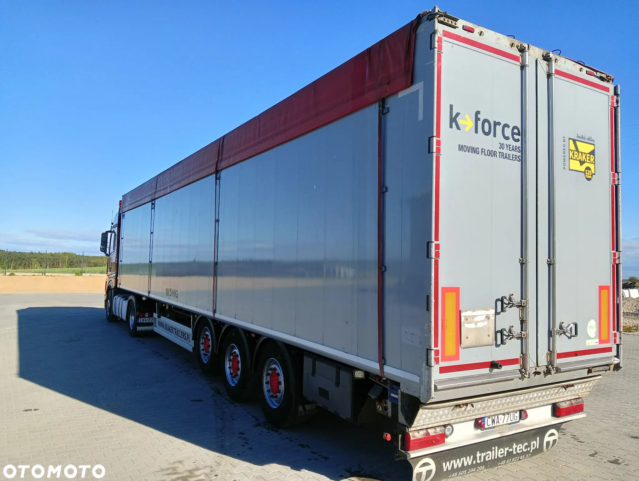 Kraker Ruchoma podłoga 92m³ podłoga 8mm - 1