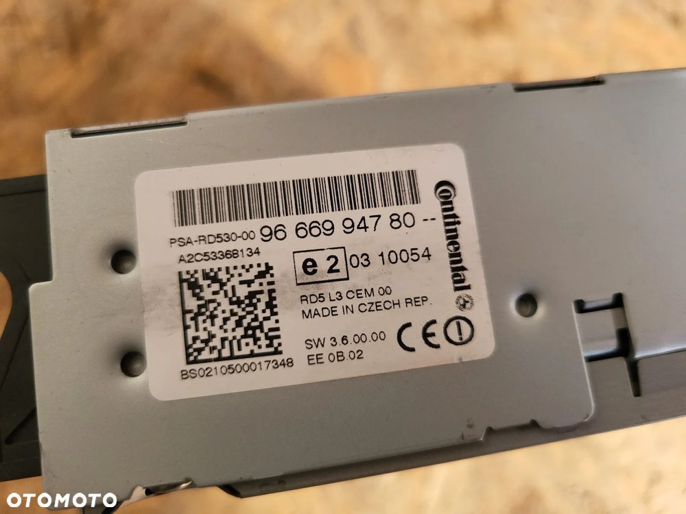 Radio CD Citroen C4 II B7 - 4