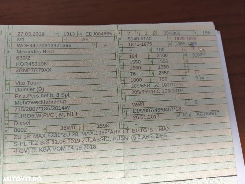 Mercedes-Benz Vito (BlueTEC) Tourer Lang PRO - 33