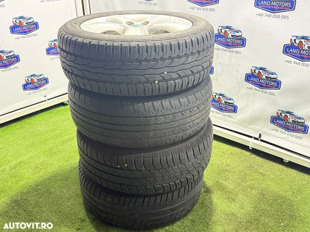 JANTE SKODA R15 / 5x100 / FABIA AMBIENTE II FAB / 195/55 R15 85V / 6JX15 ET43 / 5J0601025A+ CAUCIUCURI (X4) - 5