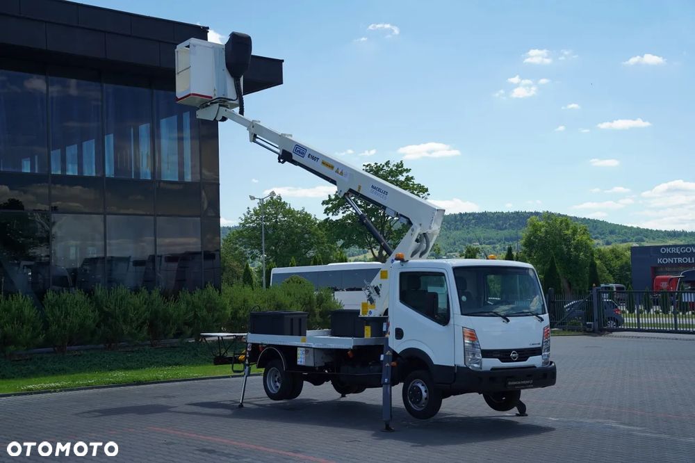 Nissan CABSTAR / PODNOŚNIK KOSZOWY / ZWYŻKA 16,2  METRÓW / GSR E160T /  BLIŹNIAK / UDŹWIG - 200 kg / 4 PODPORY / - 3
