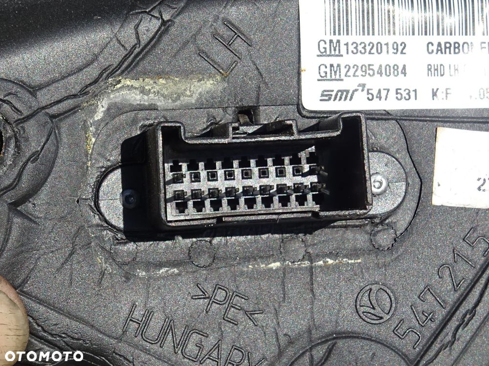 OPEL INSIGNIA A LUSTERKO ZEWNĘTRZNE LEWE PRAWE Z22C 5PIN - 22