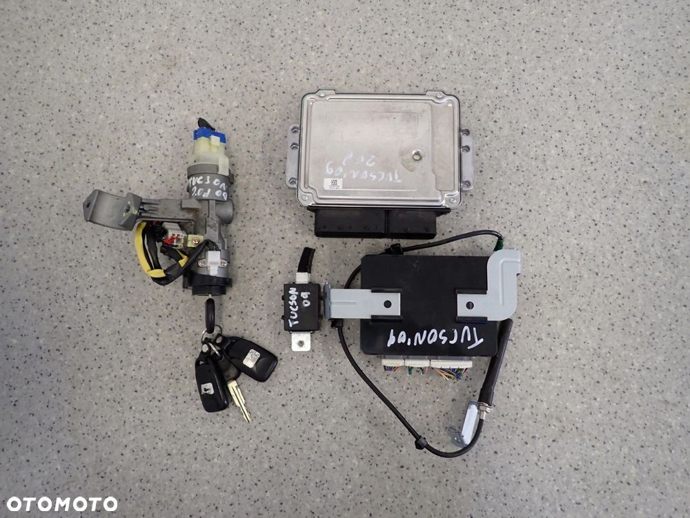 HYUNDAI TUCSON 2.0 CRDI 04-10 ZESTAW STARTOWY STACYJKA KOMPUTER - 7