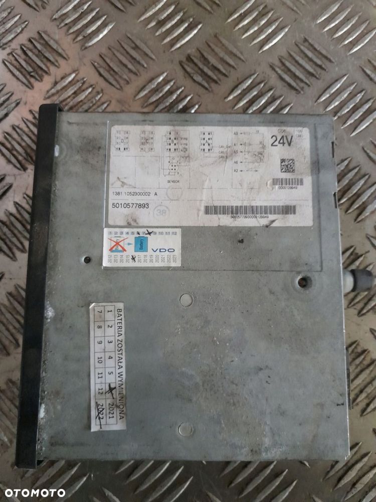 TACHOGRAF CYFROWY RENAULT MIDLUM DXI 5010577893 - 3