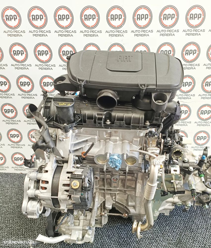 Motor Fiat 500, Panda 1.0 Mild Híbrid, de 2024, referência 46341162, apenas 2460 KMS . - 1