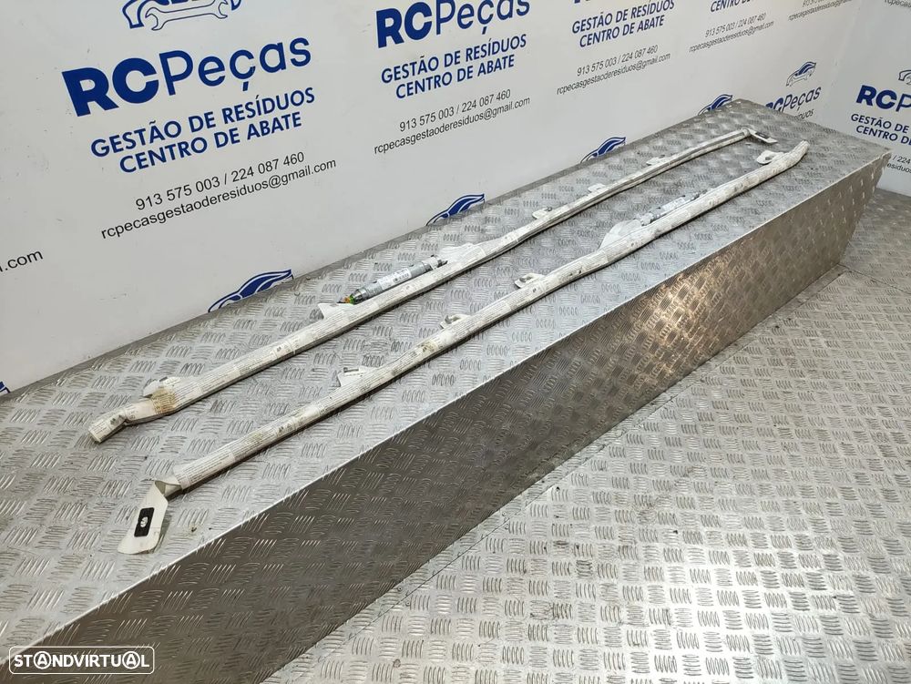 Conjunto Cortinas Laterais Airbag Esquerda Direita Mercedes Benz Classe C W204 604703301 604703300 - 2