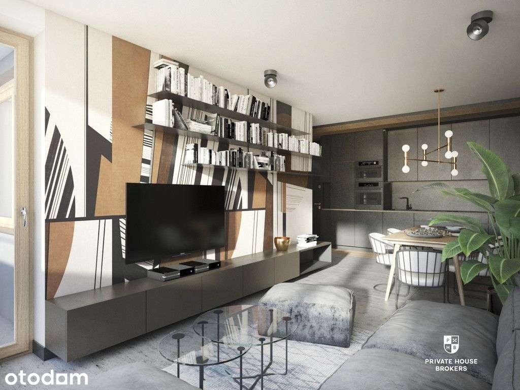 Mieszkanie, 55,63 m², Kraków