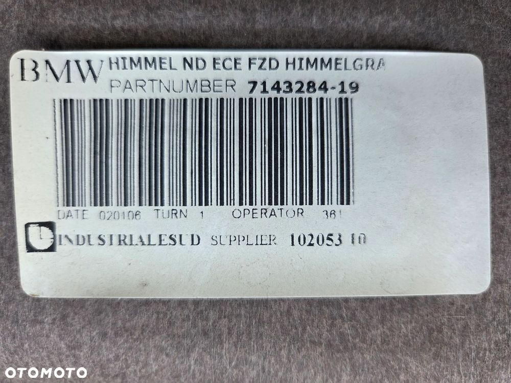 BMW 3 E90 PODSUFITKA JASNA 7143284 POMORSKIE - 4