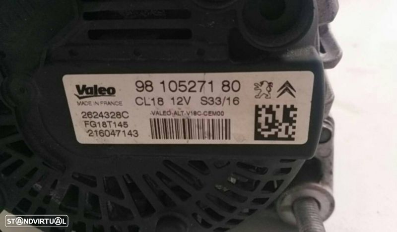 Alternador PEUGEOT 3008 I (0U_) - 2
