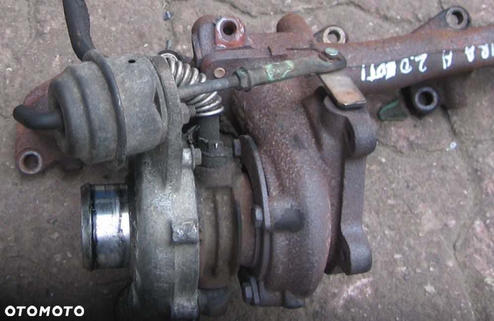 2.0D CDTI DTL turbo sprężarka ZAFIRA A kolektor turbina - 2