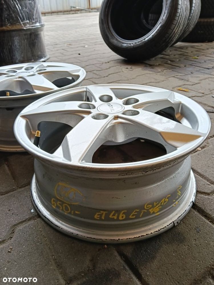 Felgi aluminiowe 5x114,3 et46 6x15 Kia Hyundai Mazda - 3