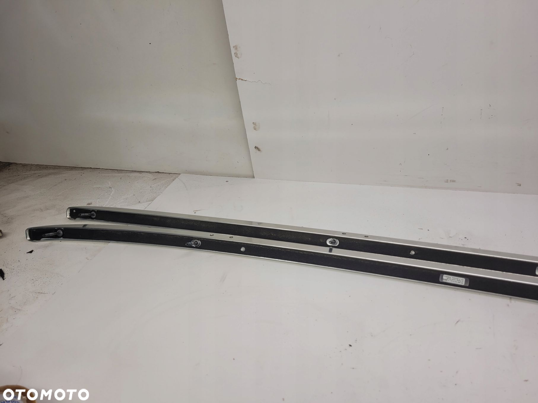 RELING DACHOWY CHROM KOMPLET AUDI A6 C6 4F9860022E - 6