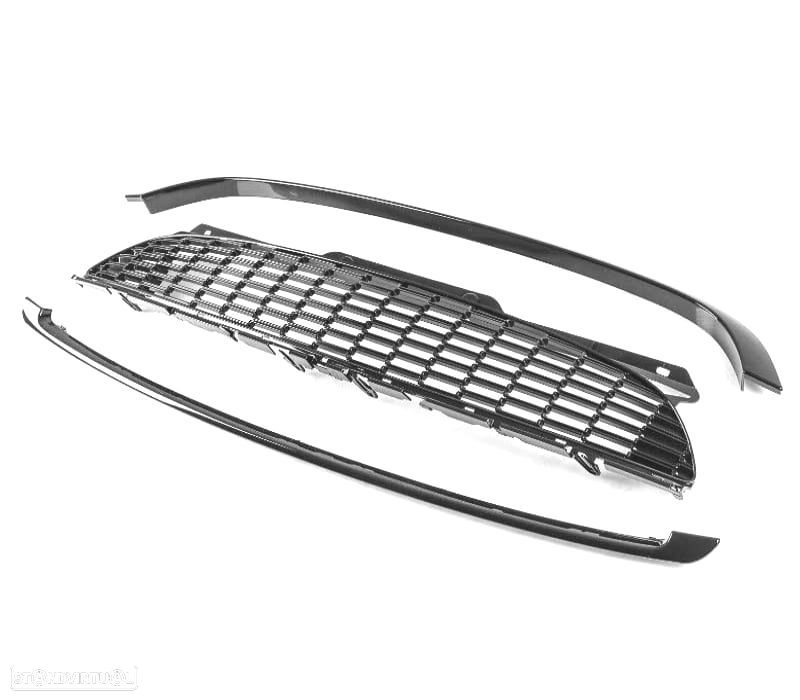 GRELHA MINI COOPER R56 R57 06-09 PRETO BRILHANTE - 2