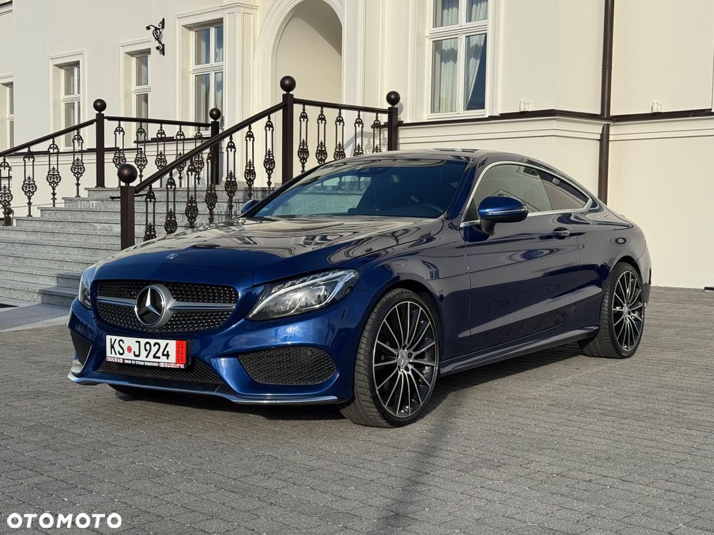 Mercedes-Benz Klasa C 220 d Coupe 9G-TRONIC AMG Line - 4