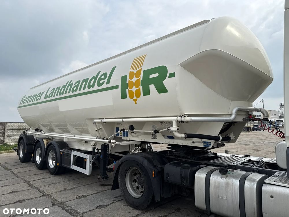 Feldbinder BPW 3 OSIE 7400kg Beczka do paszy Silos Paszowóz - 6