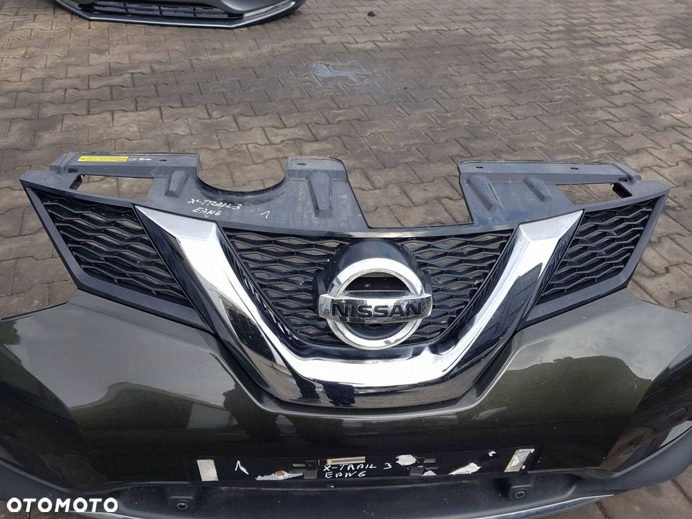 NISSAN X-TRAIL III T32 14-17r ZDERZAK PRZÓD GRILL PDC EANG - 3