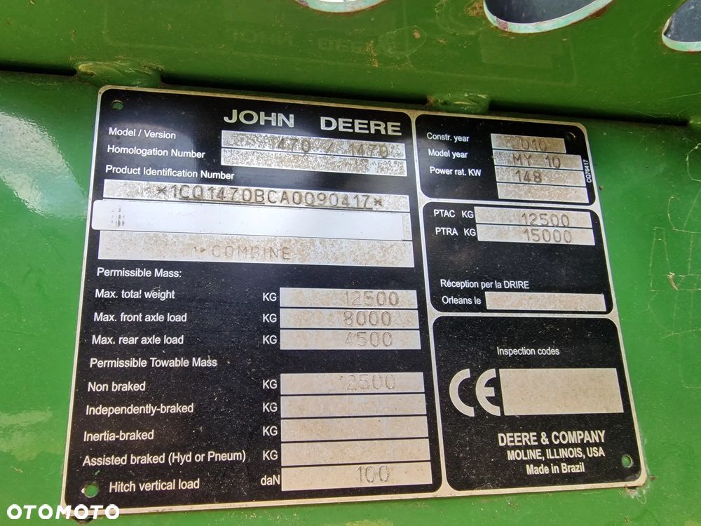 John Deere 1470, 4.6m, 2010r. - 11