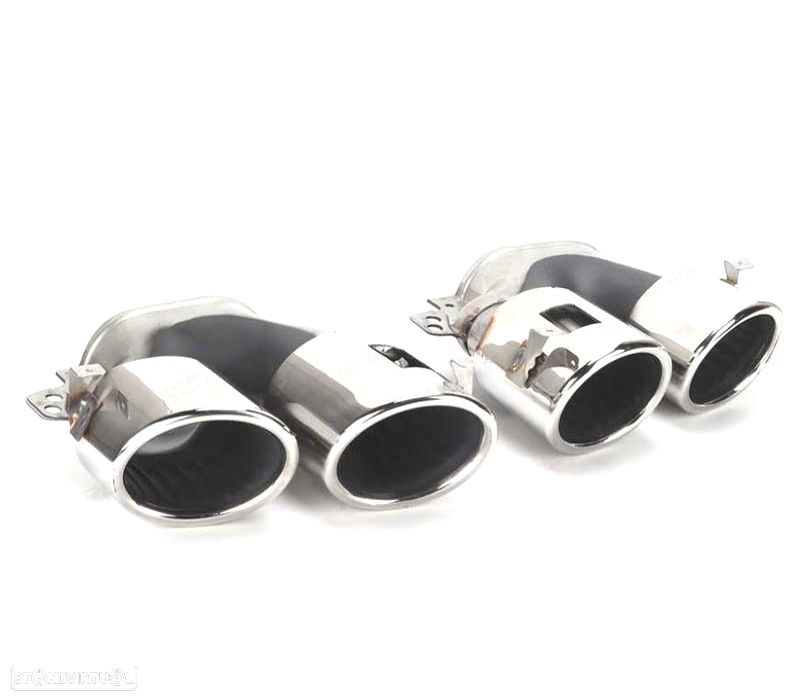 PONTEIRAS DE ESCAPE MERCEDES CLASE A W177 CLA W118 18- LOOK A45 AMG - 2