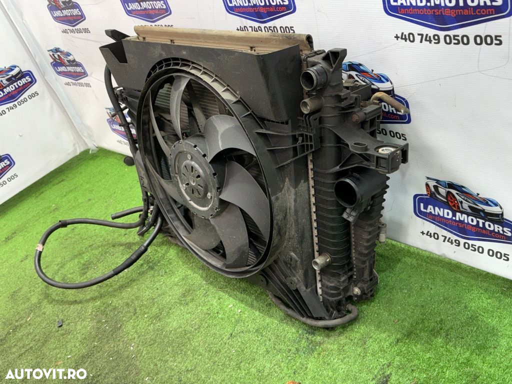 Caseta completa radiator racire apa ac ventilator + intercooler 2010 volvo xc90 2.4 diesel 2002-2014 - 8