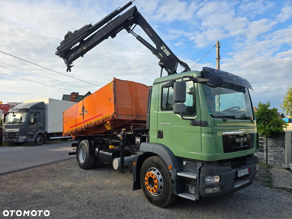MAN TGM 18.360/HDS/Wywrotka 3 stronna/Manual