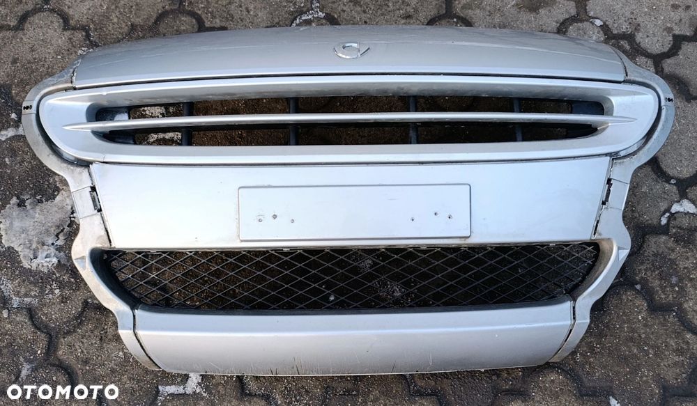Smart Forfour I zderzak przedni przód grill kompletny z kratkami kolor: EB4 - 1