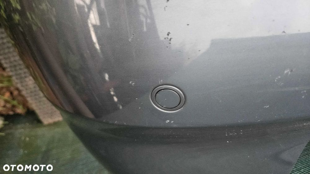 Zderzak Tył Tylny Szary LX7Z Dwa Wydechy 2 Rury Czujniki Parkowania PDC Listwa Chrom Dokładka Audi A4 B7 Sedan - 18