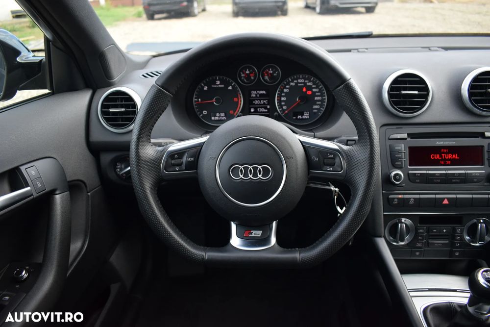 Audi A3 2.0 TDI ack DPF quattro S line Sportpaket (plus) - 24