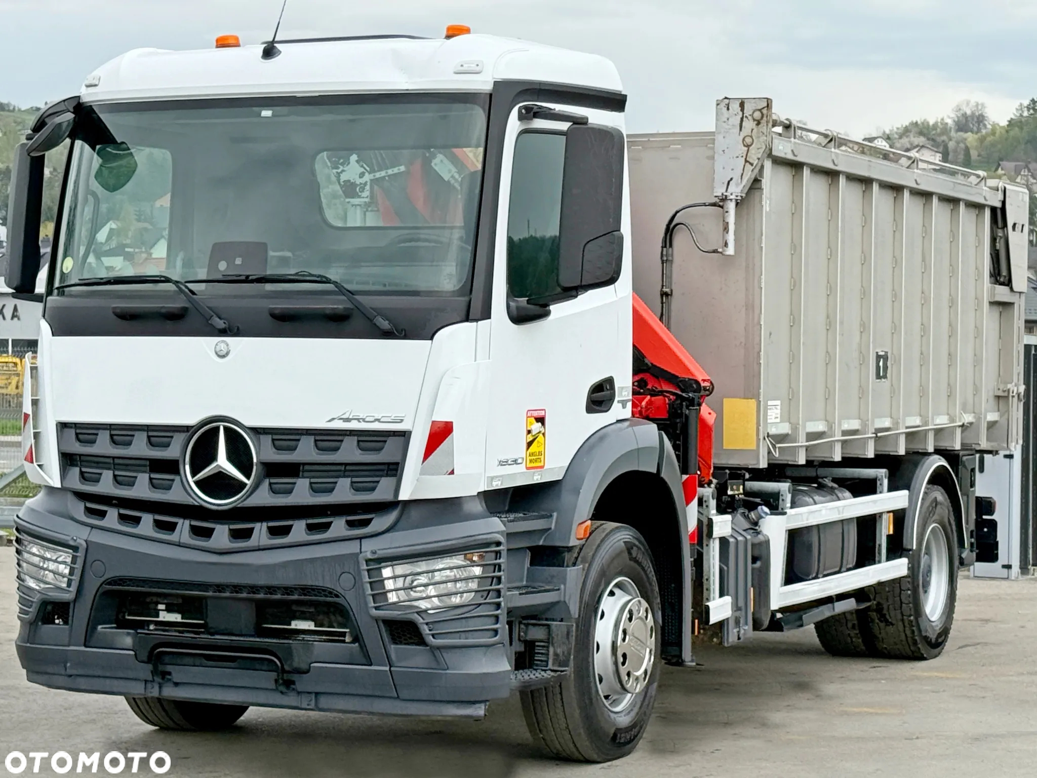 Mercedes-Benz AROCS 1830 * WYWROTA 5,00 * PK 7.501 SLD A + PILOT - 3