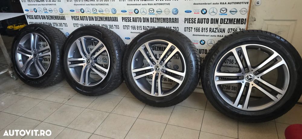 Jante Mercedes GLE W167 R20 2 Latimi Impecabile Anvelope Noi Iarna Good Year 275/50R20 Dot 0724 - 2