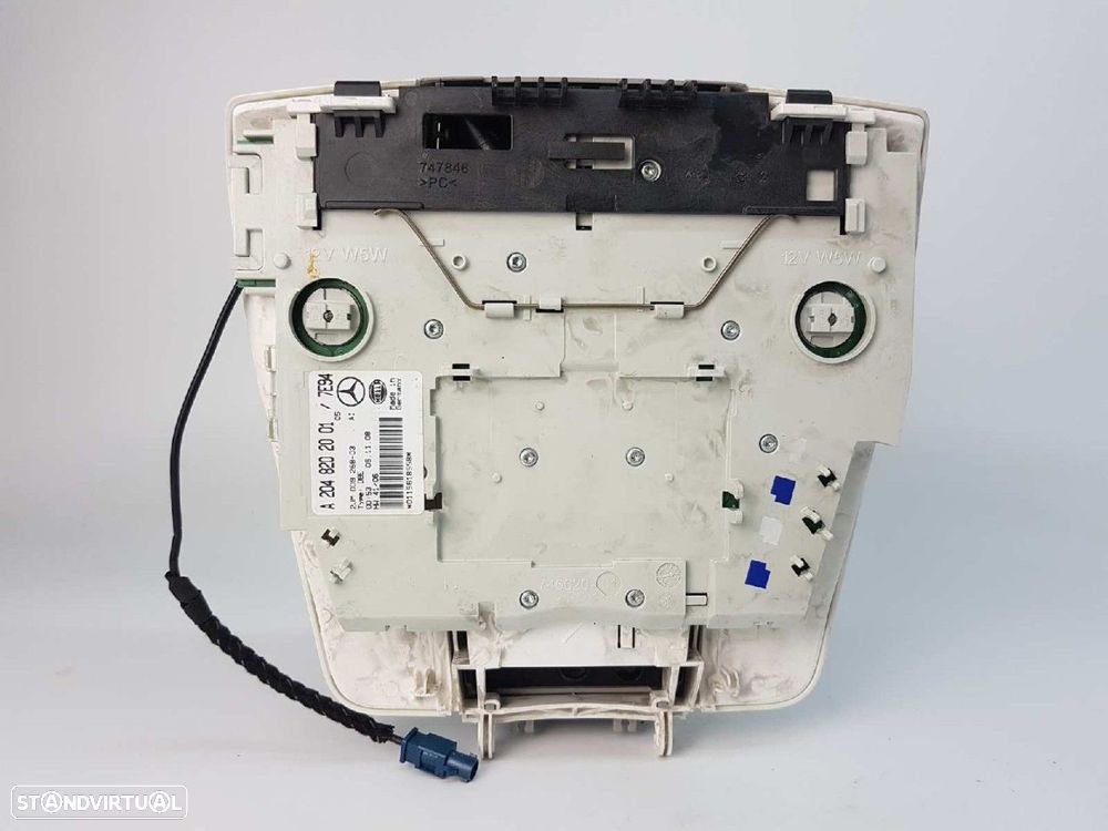 LUZ INTERIOR MERCEDES CLASE C (W204) BERLINA C 200 CDI (204.007) - 3