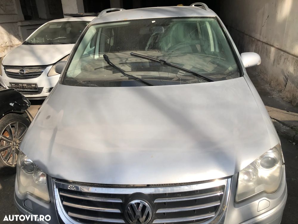 Capota fata motor VW Volkswagen Touran Facelift 2007-2010 gri argintiu