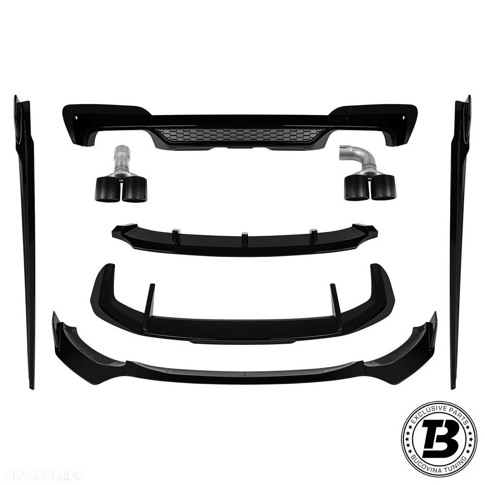 Pachet Exterior Aero compatibil cu BMW X3 G01 M-Pack - 1