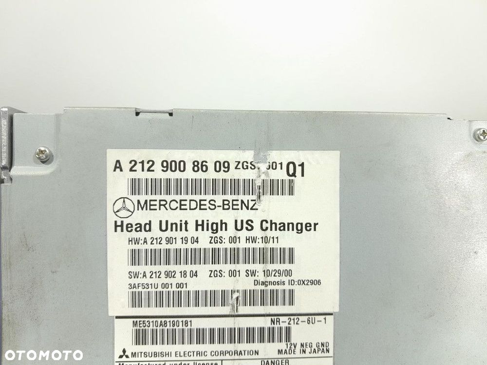 MERCEDES E W207 W212 RADIO NAWIGACJA A2129008609 - 7