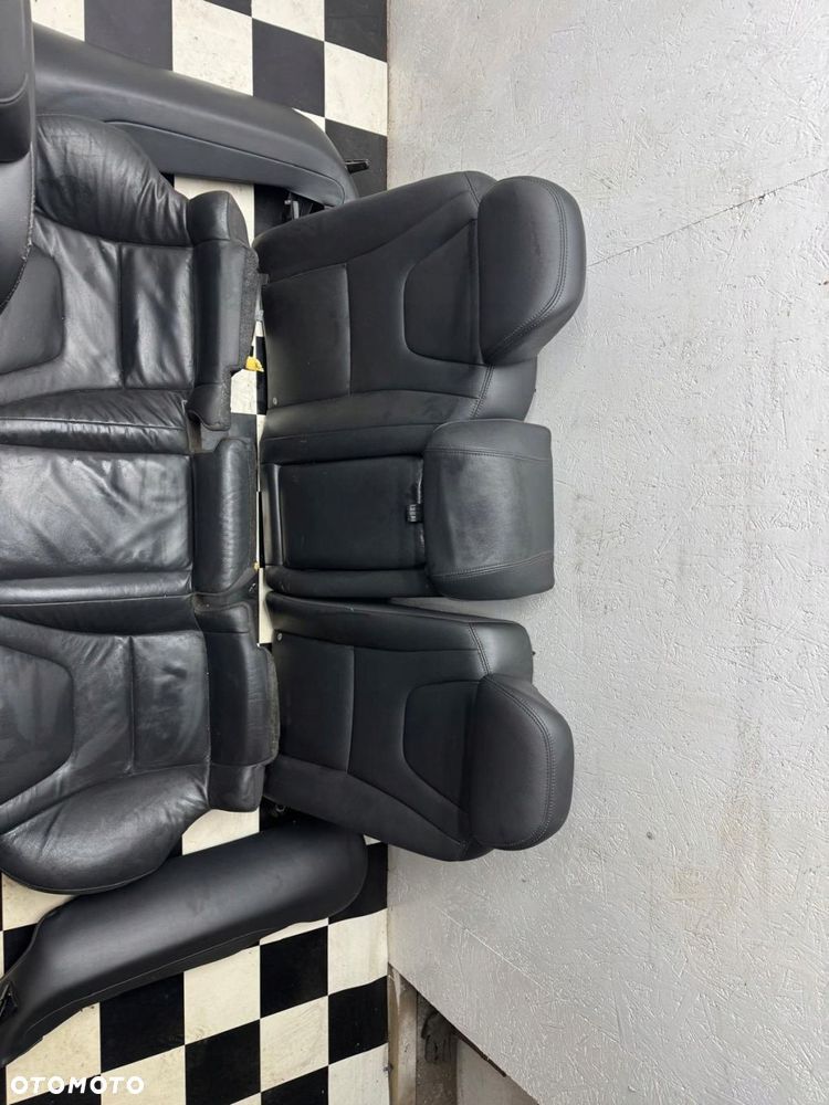 fotel lewy prawy fotele kanapa tył volvo s60 ii 2011-2018 skóra - 12