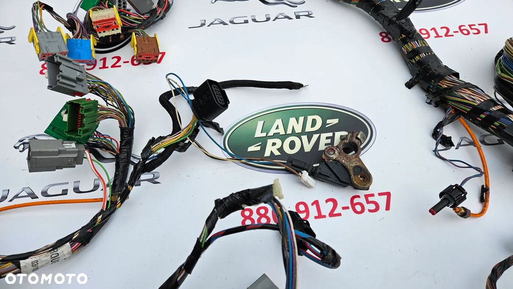 Jaguar XJ 351 Instalacja prawa komory bagażnika Wiązka tył prawy Przewody kompresora zawieszenia Modułów BSI DW93-14A005-BBC - 9