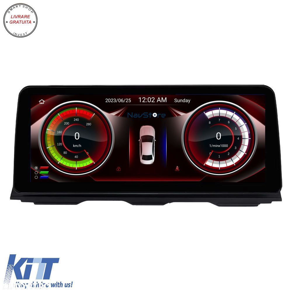 Navigatie Dedicata BMW Seria 5 GT F07 (2009-2017), 12.3 Inch, 4Gb Ram, 64Gb Stocar- livrare gratuita - 4