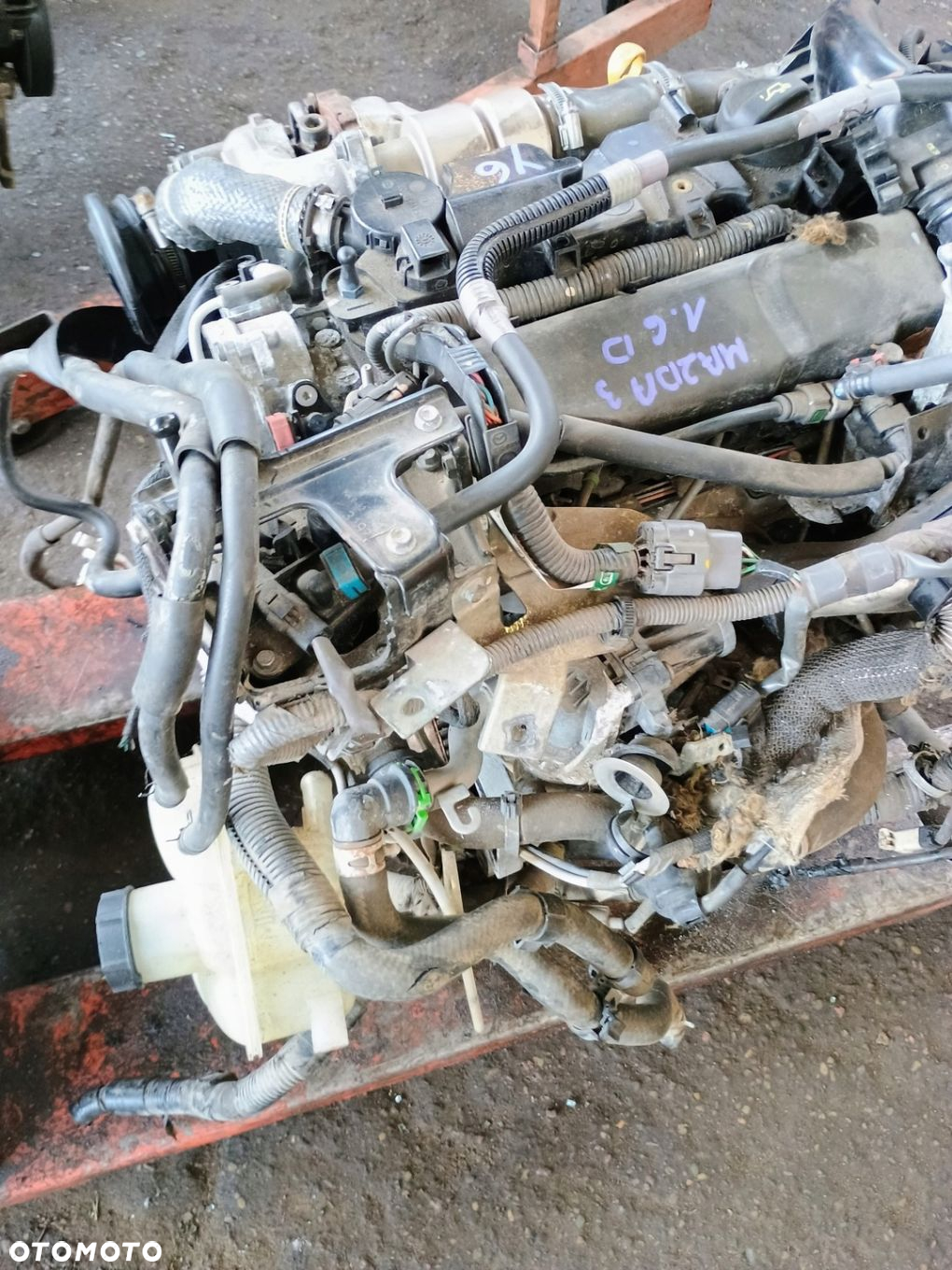 SILNIK Mazda 3 II 1.6 D Y6 KOMPLETNY 204 TYS KM - 4