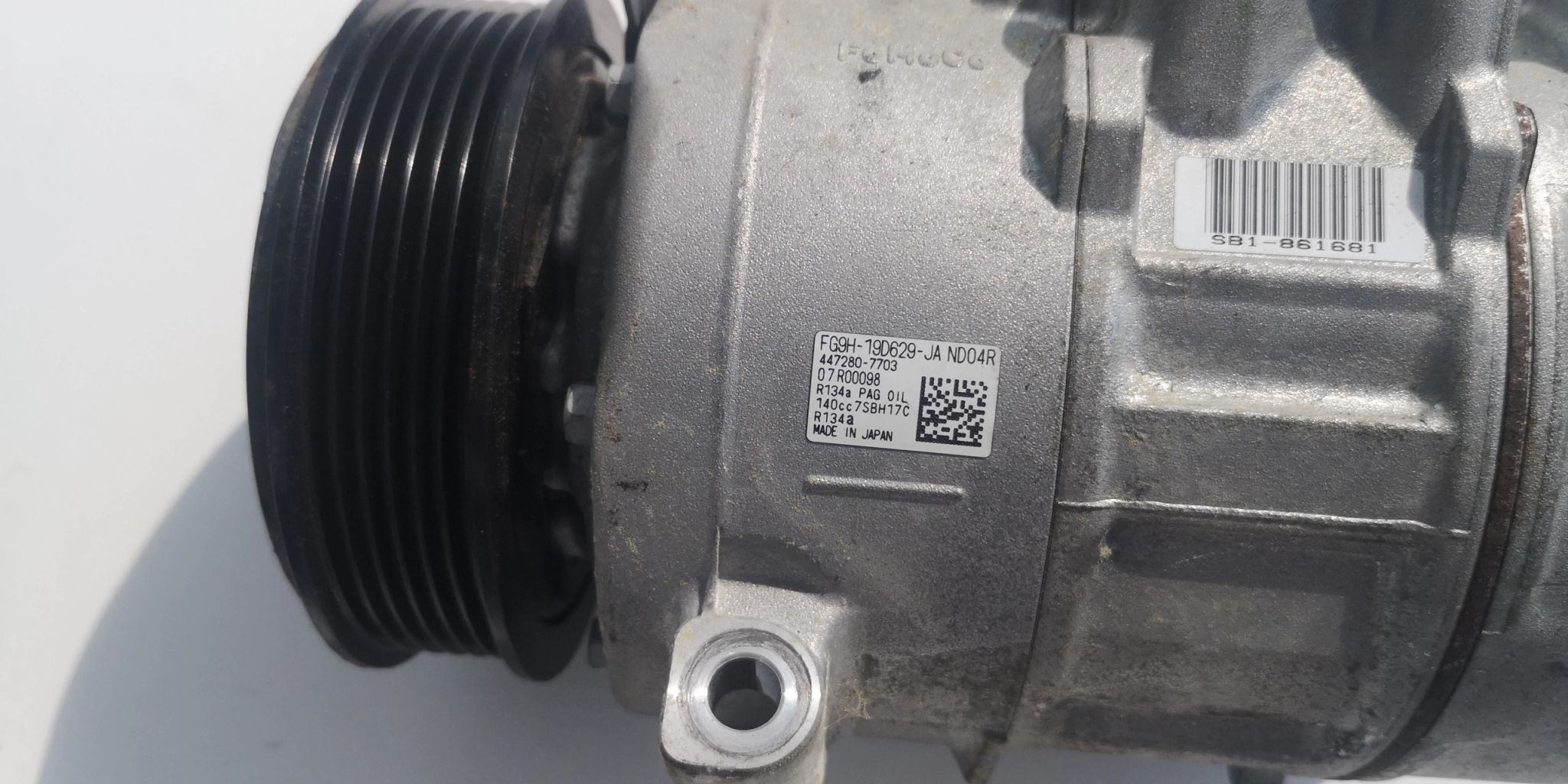 FORD MONDEO MK5 1.0 FG9H-19D629-JA KOMPRESOR KLIMATYZACJI AIR CON PUMP Klimakompressor - 3