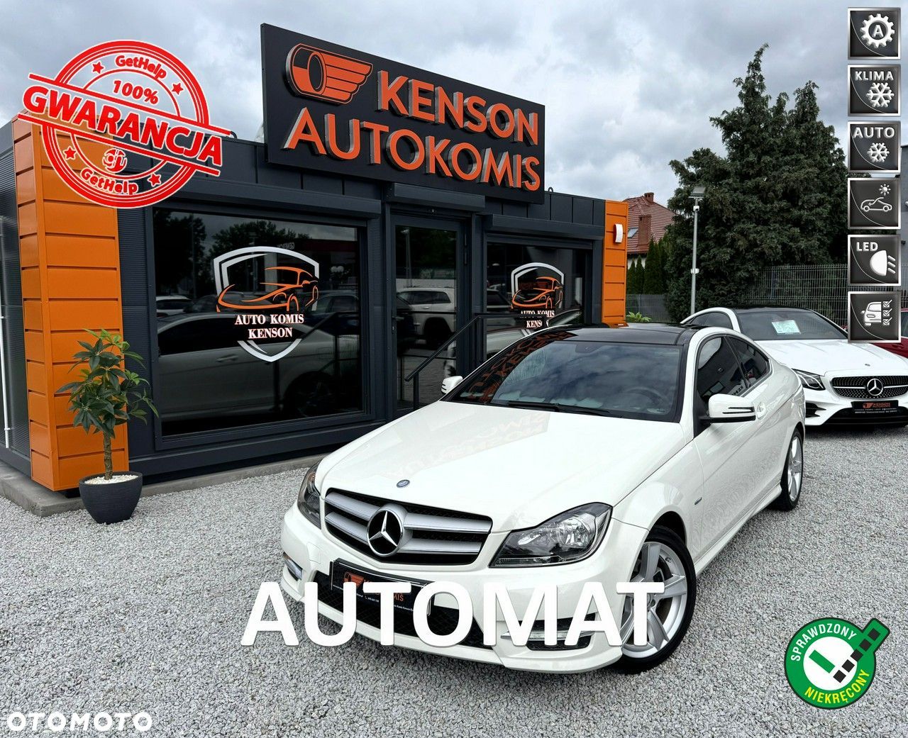 Mercedes-Benz Klasa C 250 Coupe (BlueEFFICIENCY) 7G-TRONIC - 1