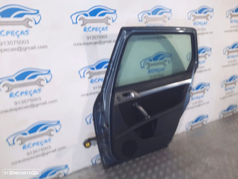 PORTA TRASEIRA TRÁS DIREITA PEUGEOT 407 SW 1.6 HDI 16V 110CV 9008N1 FECHO ELEVADOR MOTOR PUXADOR VIDRO - 5
