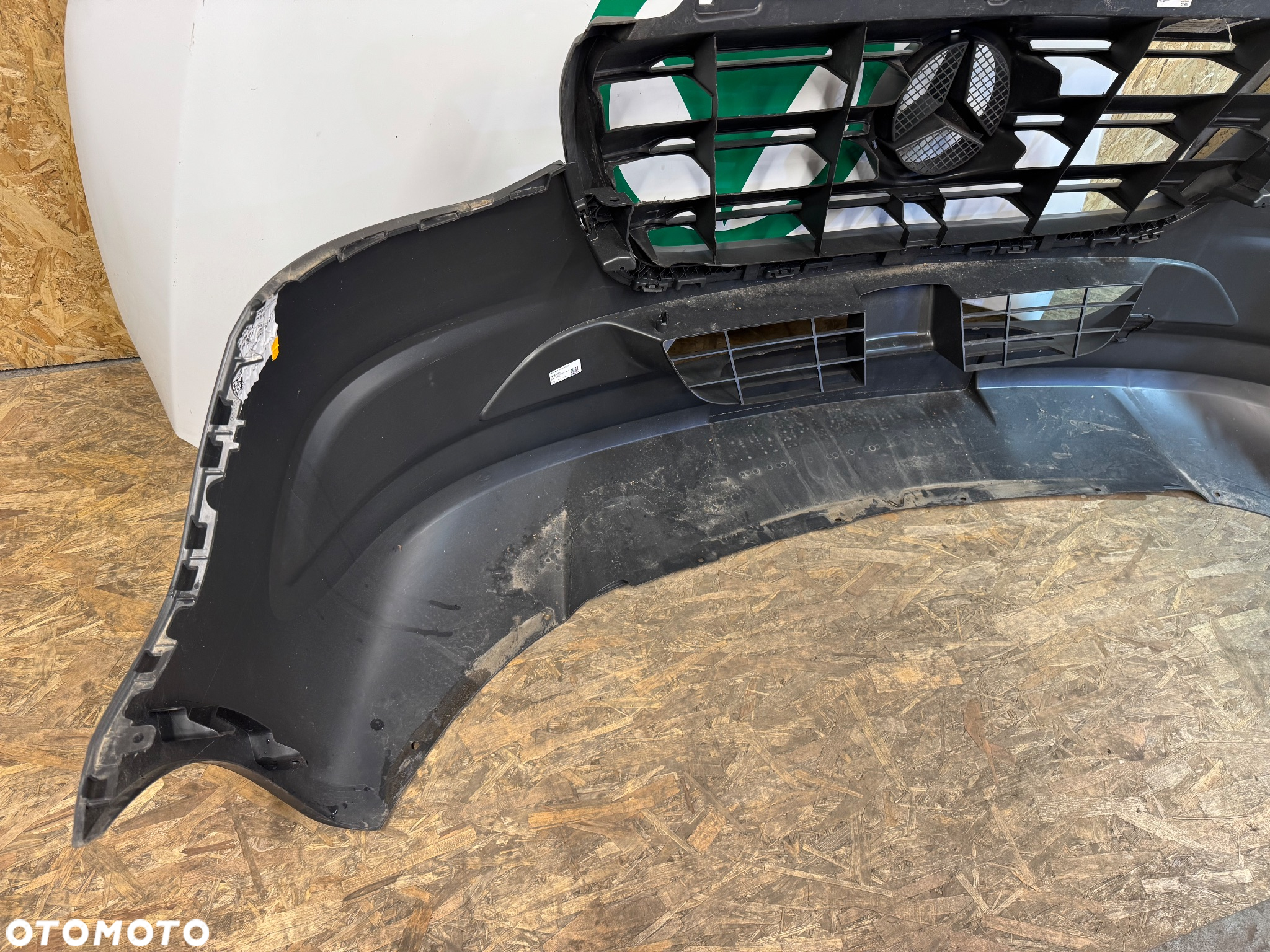 Maska zderzaka lampa komplet chłodnic Mercedes sprinter 907 910 - 5