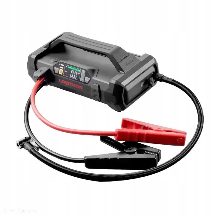 Jump Starter Lokithor JA301 BOOSTER HD 12V 1000A Kompresor Powerbank LED - Warszawa - 3